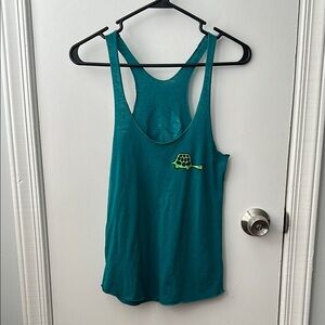 Green Turtle Tank Top